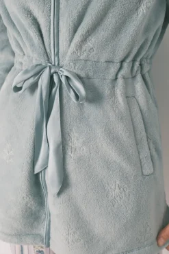 Mujer Women'secret Batas>Bata midi polar flores