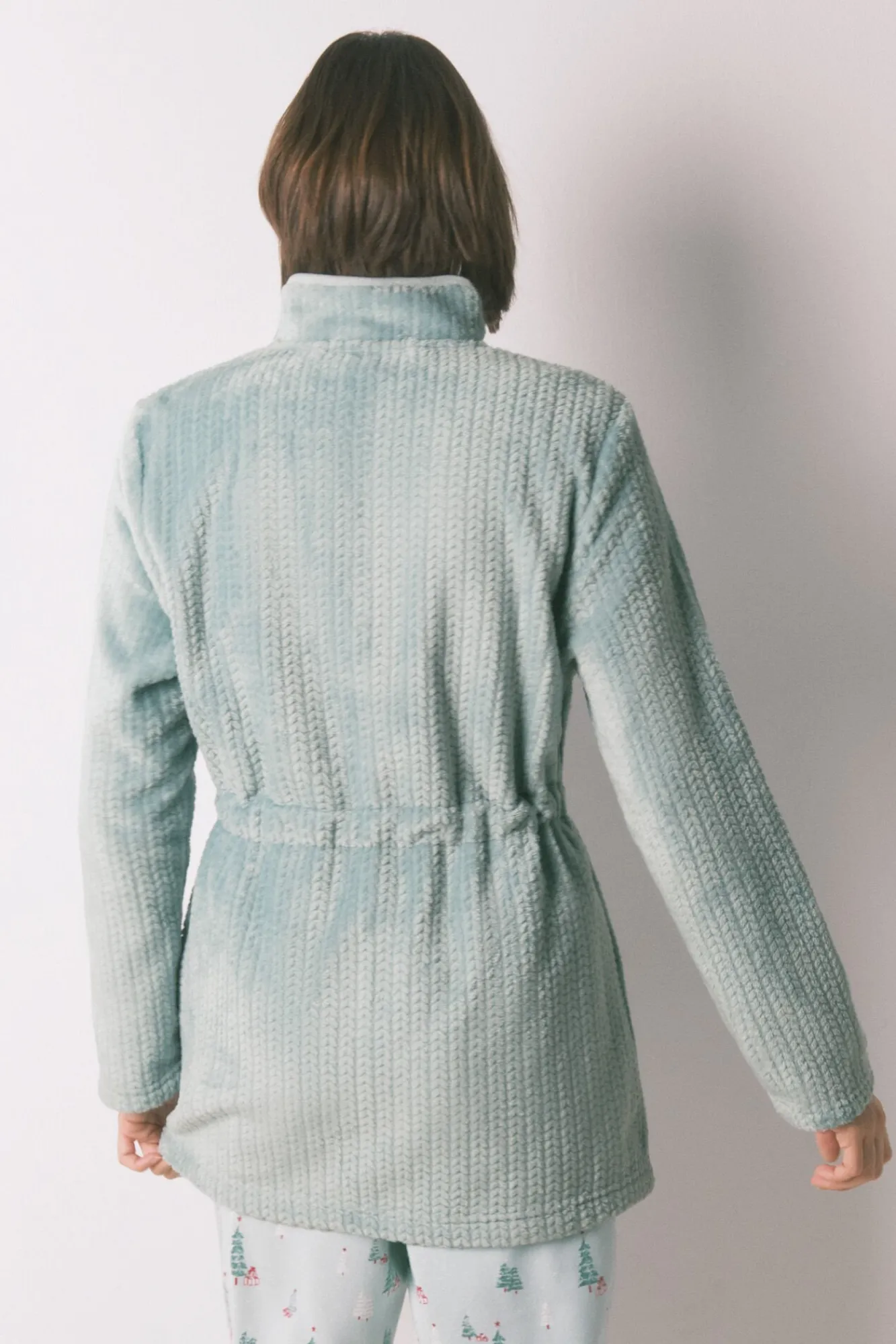 Mujer Women'secret Batas>Bata midi tejido polar