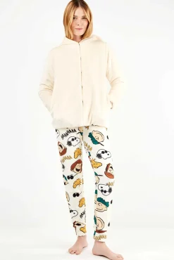 Mujer Gisela Batas>Bata peluche extrasuave