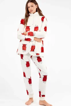 Mujer Gisela Batas>Bata peluche extrasuave