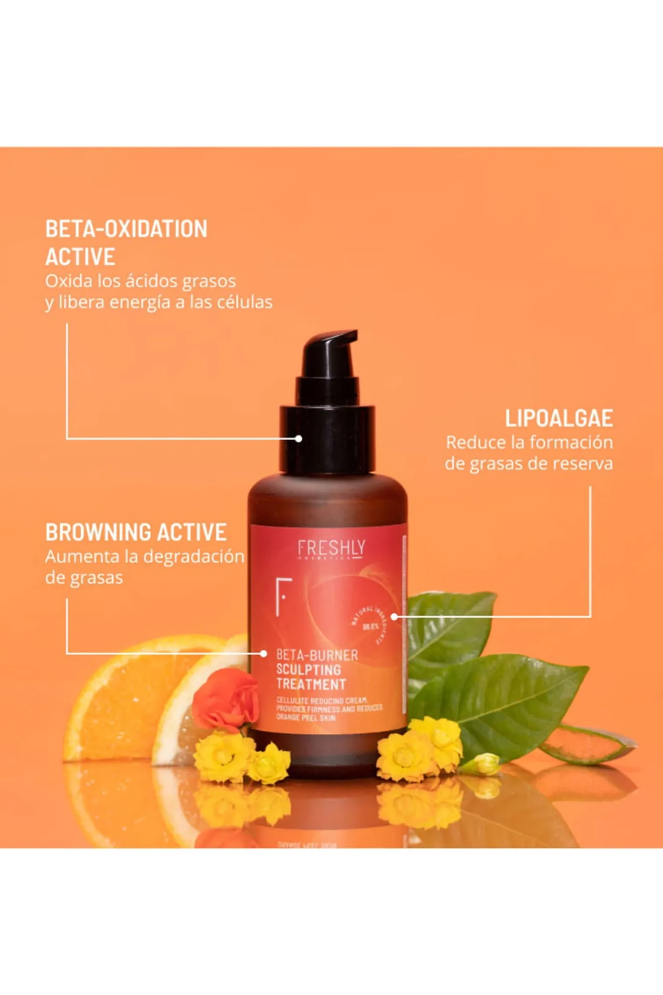 Freshly Cosmetics Cosmética Natural|Cosmética Corporal>Beta-Burner tratamiento reafirmante