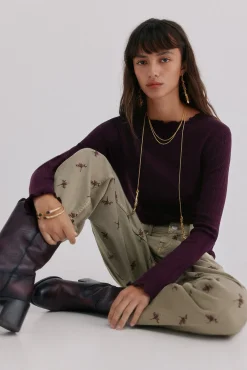 Mujer Hoss Intropia Vaqueros>Bettina. Vaqueros bordados