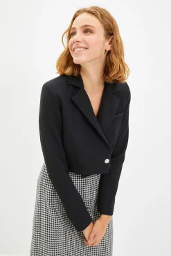 Mujer Trendyol Blazers>Blazer corta
