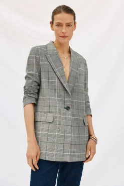 Mujer Cortefiel Blazers>Blazer cuadros