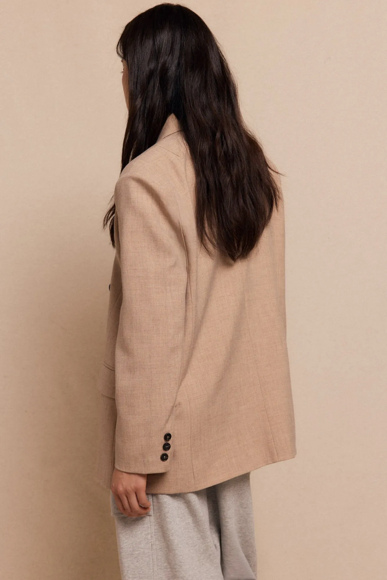 Mujer Slowlove Blazers>Blazer de corte oversize