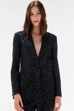 Mujer TFP by Tamara Falcó Blazers>Blazer entallada de lentejuelas