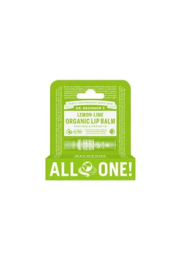 Dr. Bronner's Cosmética Natural|Cosmética Facial>Bálsamo labial orgánico "Limón-Lima"