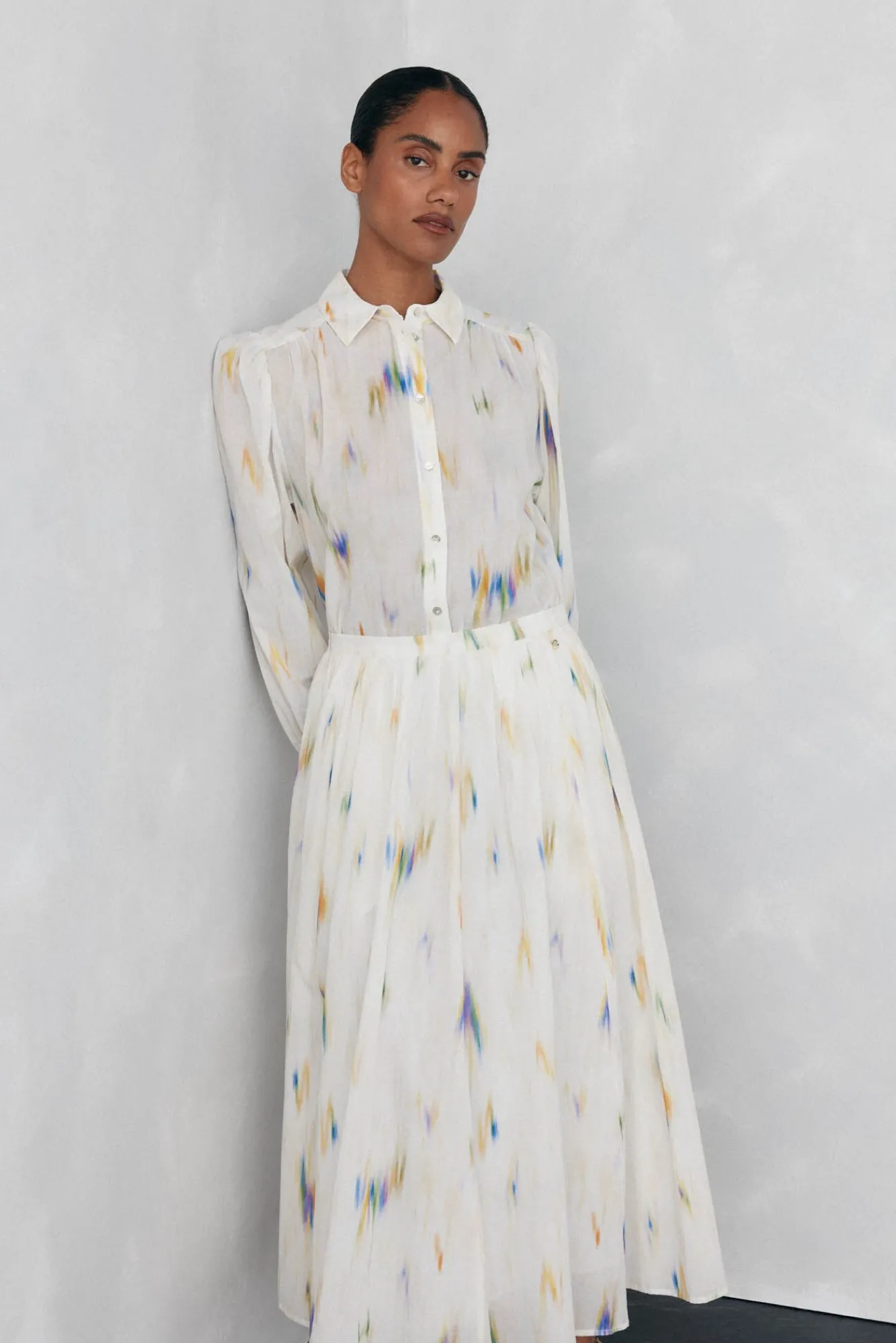 Mujer Pedro del Hierro Blusas>Blusa amplia estampada