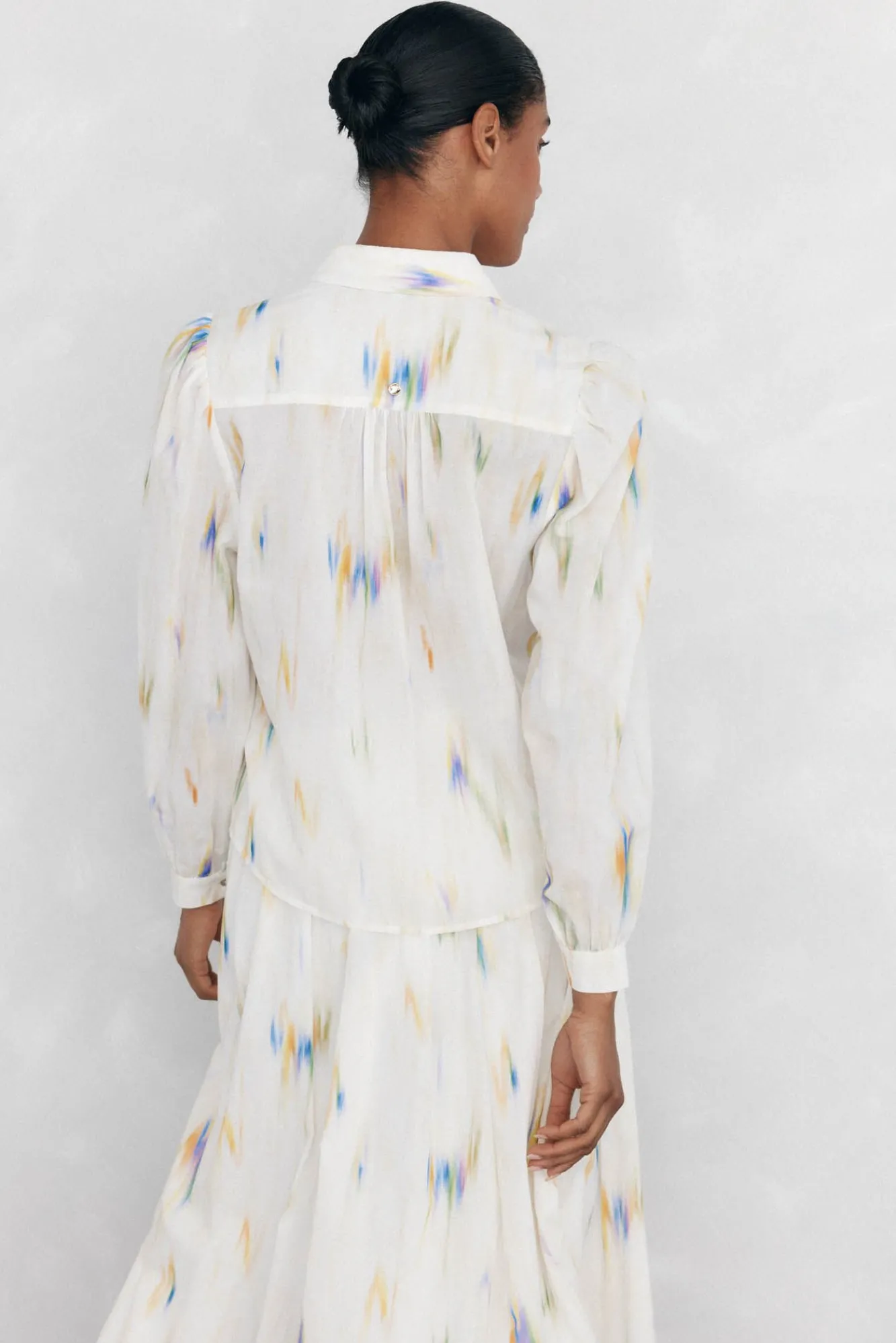 Mujer Pedro del Hierro Blusas>Blusa amplia estampada