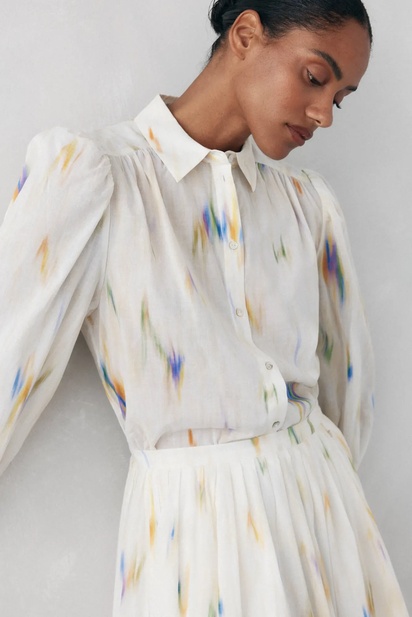 Mujer Pedro del Hierro Blusas>Blusa amplia estampada