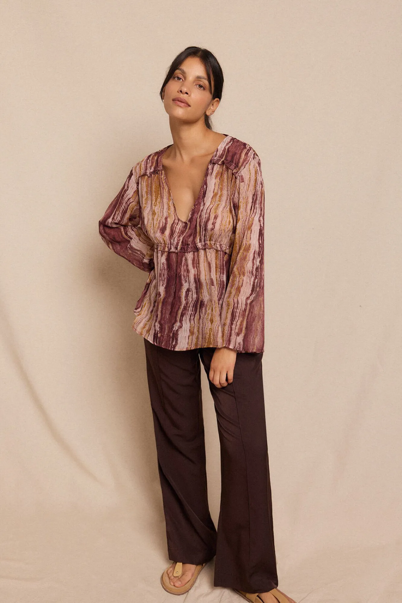 Mujer Slowlove Blusas>Blusa asimetrica