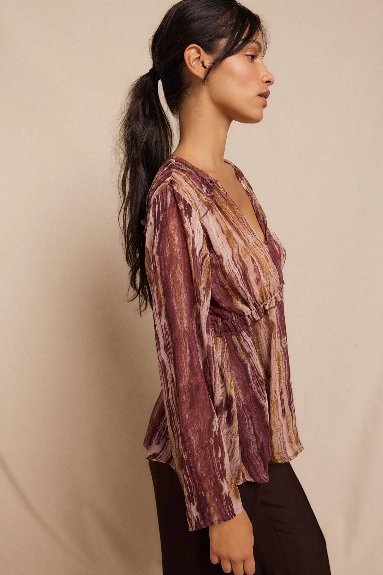 Mujer Slowlove Blusas>Blusa asimetrica