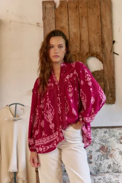 Mujer Jaase Blusas>Blusa Bree estampado Amalie