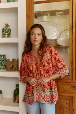 Mujer Jaase Blusas>Blusa Bree estampado Lilliana