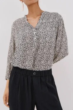 Mujer Cortefiel Blusas>Blusa canesú delantro