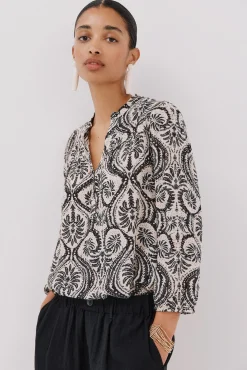 Mujer Cortefiel Blusas>Blusa canesú delantro