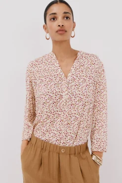 Mujer Cortefiel Blusas>Blusa canesú delantro