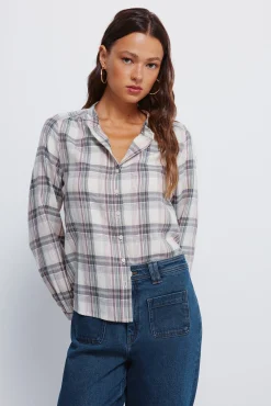 Mujer Springfield Blusas>Blusa cuadros