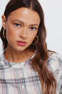 Mujer Springfield Blusas>Blusa cuadros