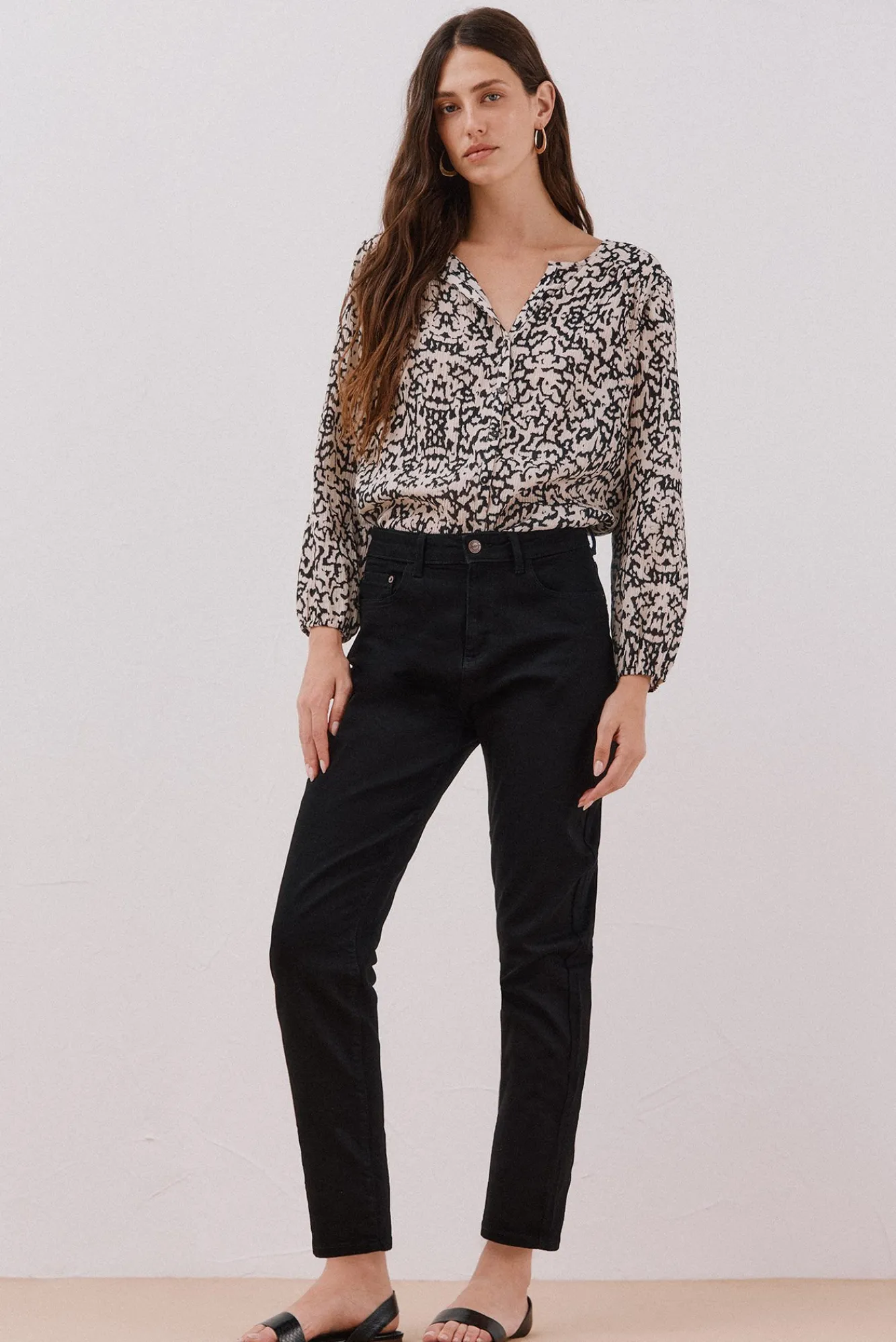 Mujer Cortefiel Blusas>Blusa cuello redondo