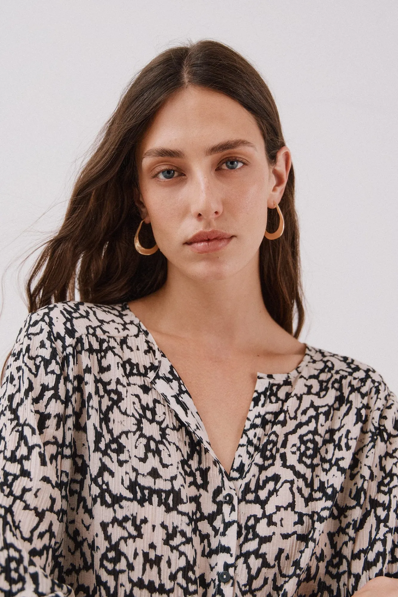 Mujer Cortefiel Blusas>Blusa cuello redondo