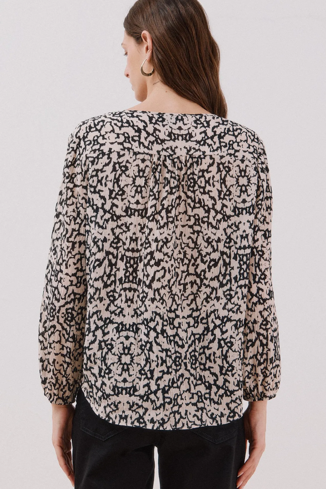 Mujer Cortefiel Blusas>Blusa cuello redondo