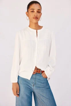 Mujer Cortefiel Blusas>Blusa detalle bordado