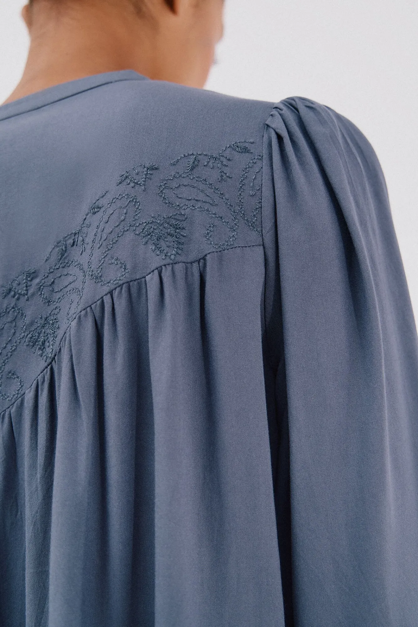 Mujer Cortefiel Blusas>Blusa detalle bordado