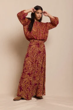 Mujer Slowlove Blusas>Blusa estampada fluida