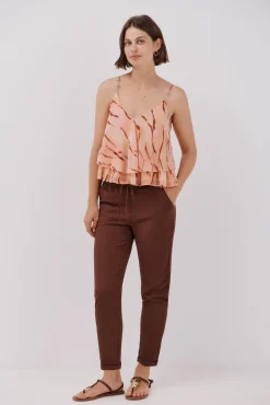 Mujer Cortefiel Blusas>Blusa estampada fluida