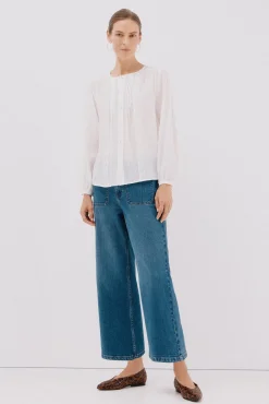 Mujer Cortefiel Blusas>Blusa fornitura encaje