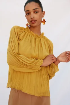 Mujer Cortefiel Blusas>Blusa frunces fluida