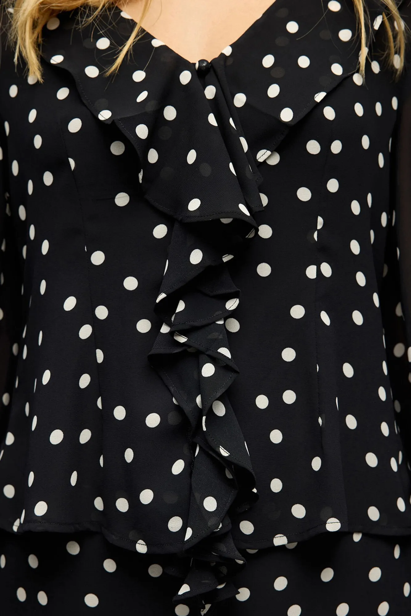 Mujer Object Blusas>Blusa gasa estampada