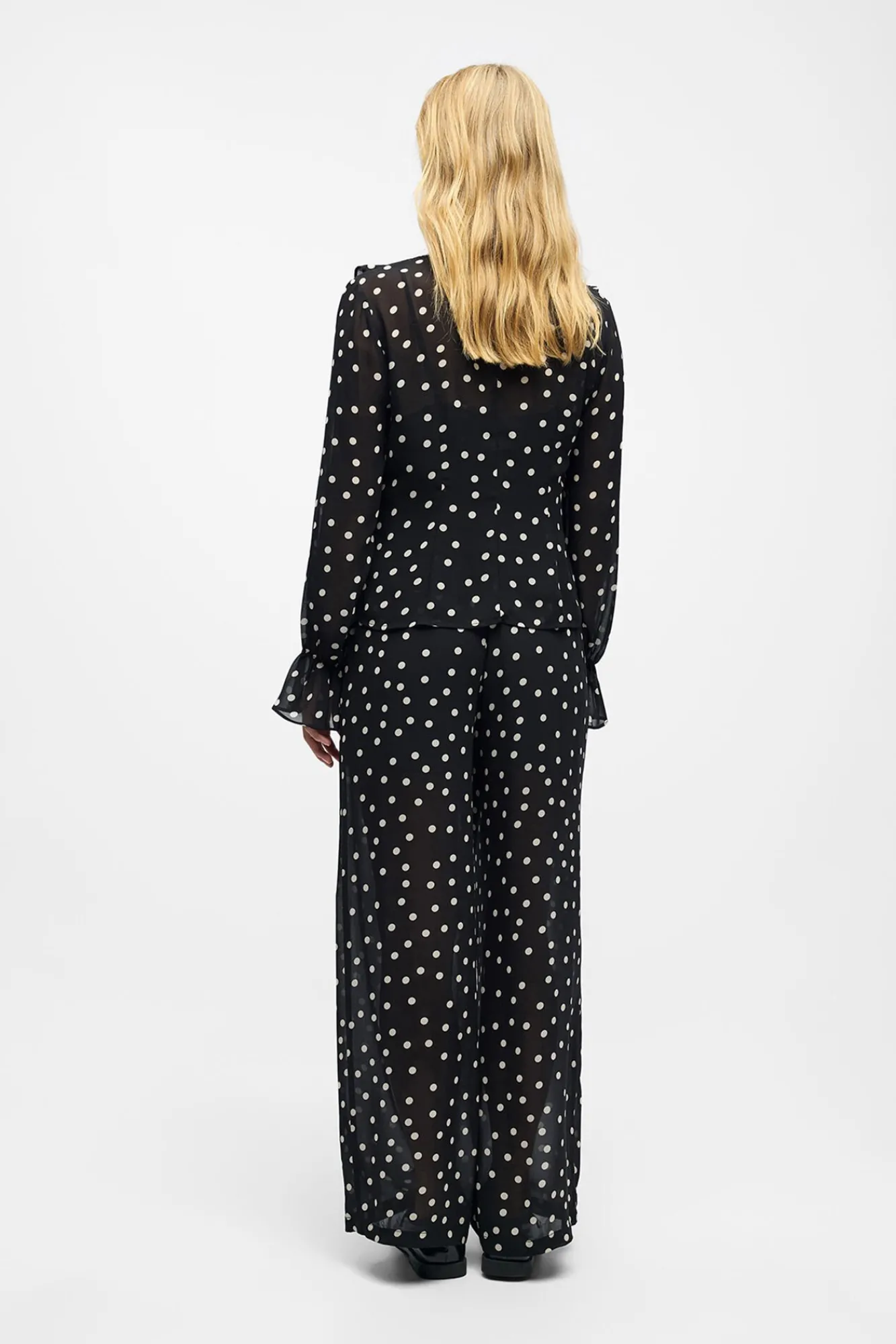 Mujer Object Blusas>Blusa gasa estampada