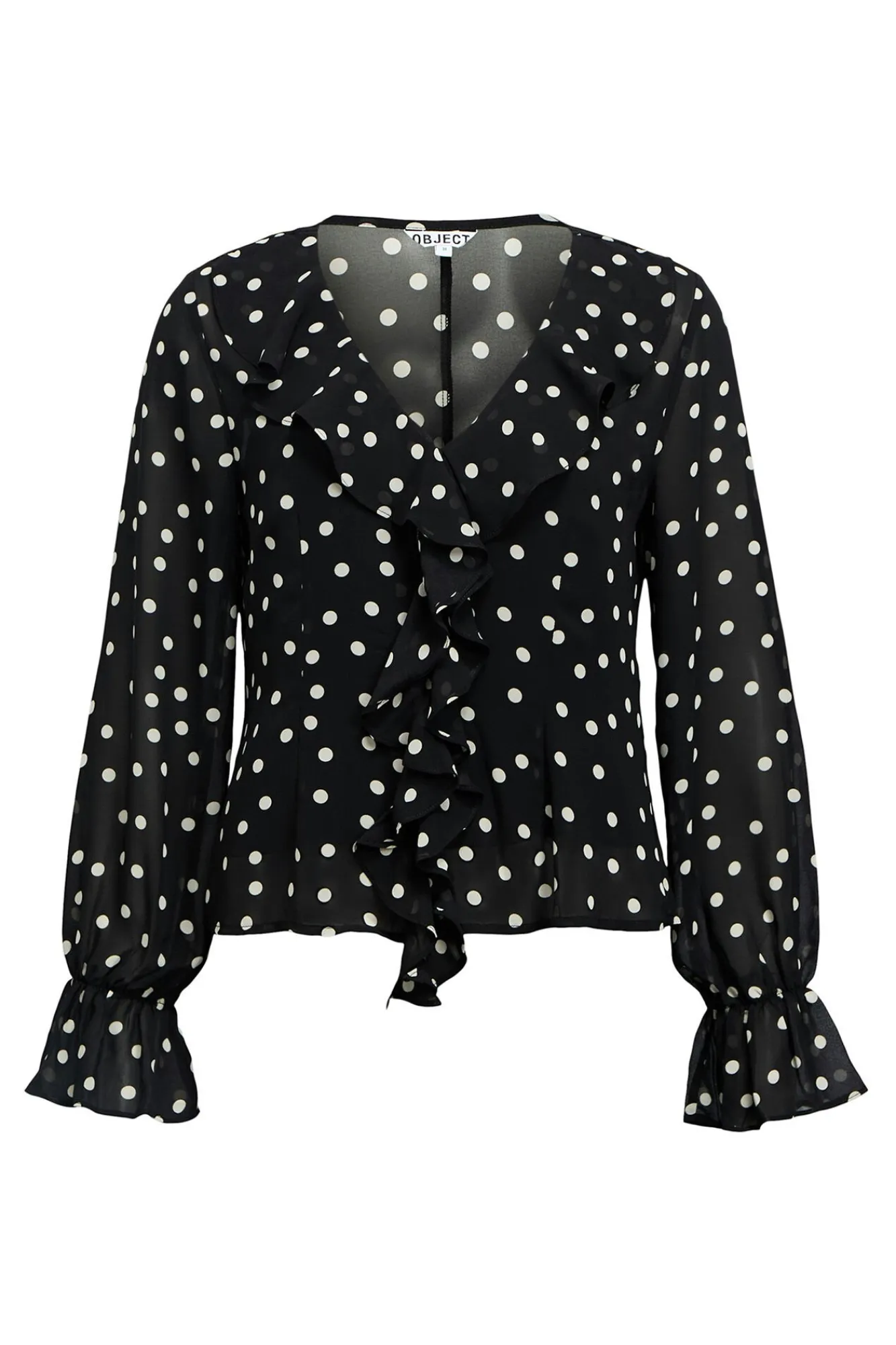 Mujer Object Blusas>Blusa gasa estampada