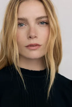 Mujer Pedro del Hierro Blusas>Blusa gasa volantes