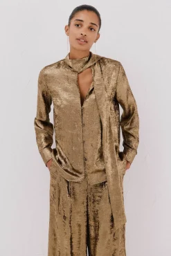 Mujer Cortefiel Blusas>Blusa lazo efecto