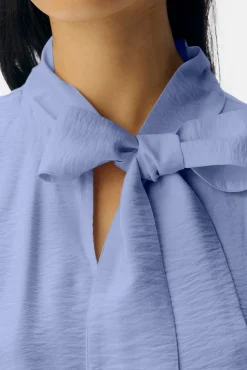 Mujer Object Blusas>Blusa lazo viscosa