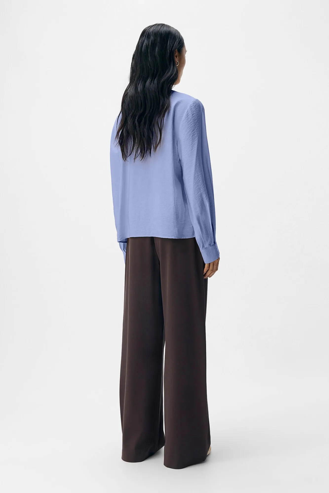 Mujer Object Blusas>Blusa lazo viscosa