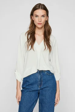 Mujer Vila Blusas>Blusa manga 3/4
