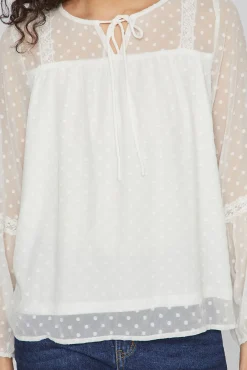 Mujer Vila Blusas>Blusa manga larga plumeti