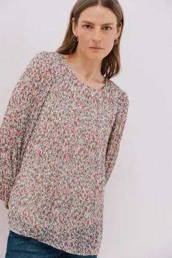 Mujer Cortefiel Blusas>Blusa plisada