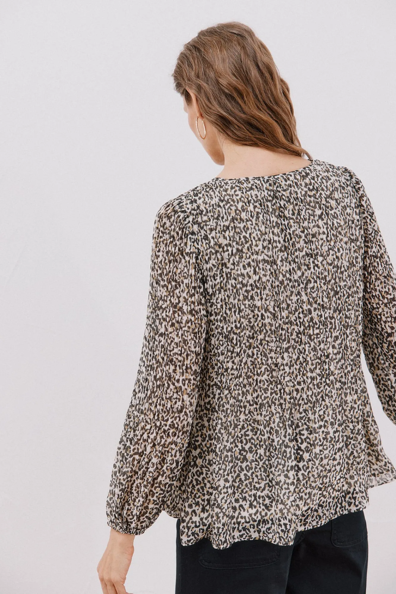 Mujer Cortefiel Blusas>Blusa plisada