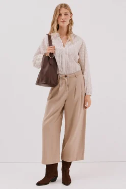 Mujer Cortefiel Blusas>Blusa rayas cordon