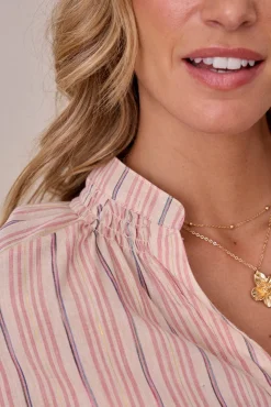 Mujer Polín Et Moi Blusas>Blusa rayas lurex