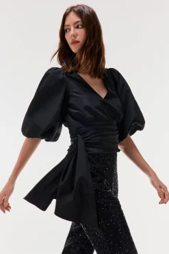 Mujer TFP by Tamara Falcó Blusas>Blusa tafeta lazo