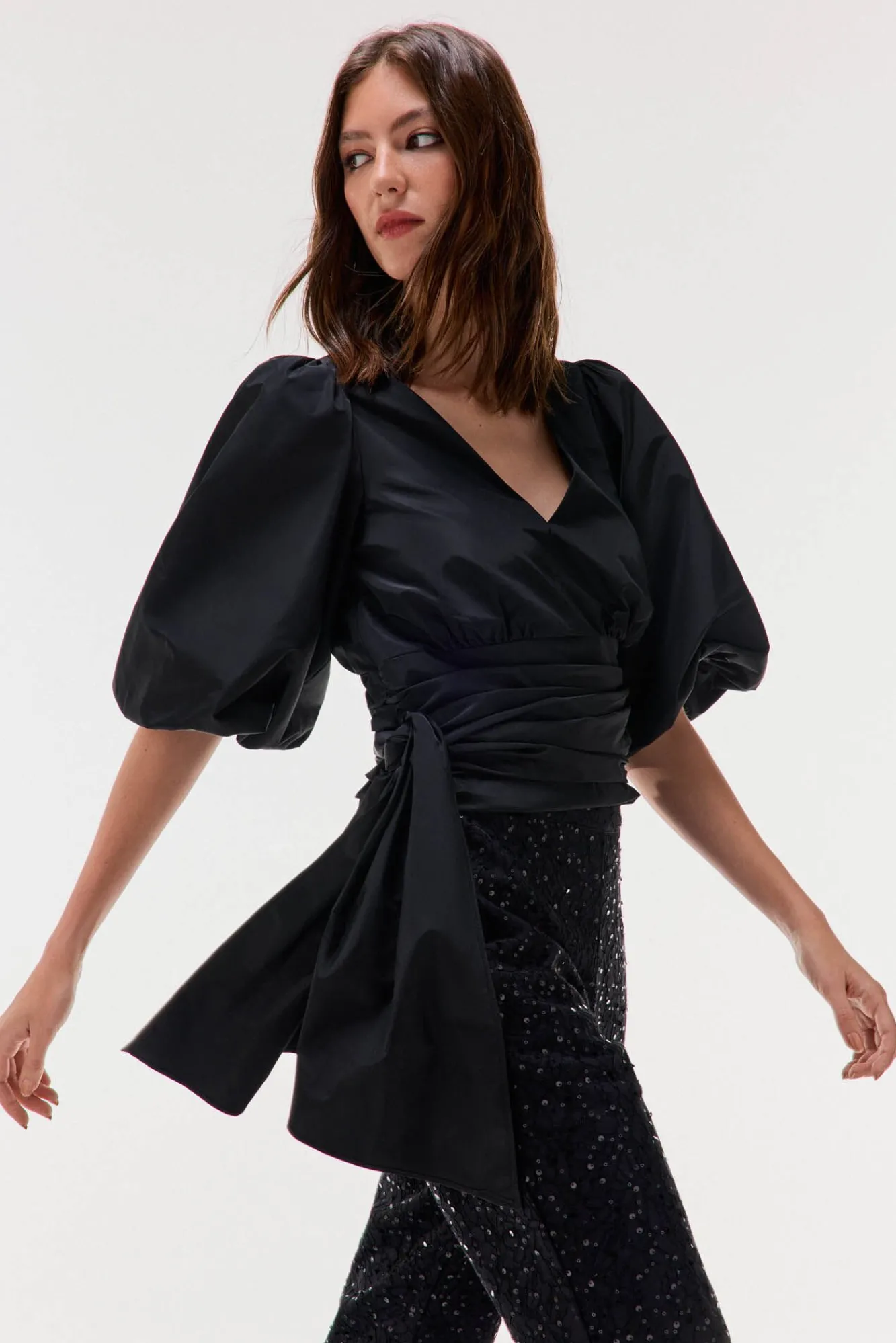 Mujer TFP by Tamara Falcó Blusas>Blusa tafeta lazo