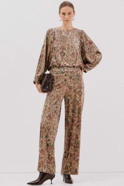 Mujer Cortefiel Blusas>Blusa terciopelo estampada