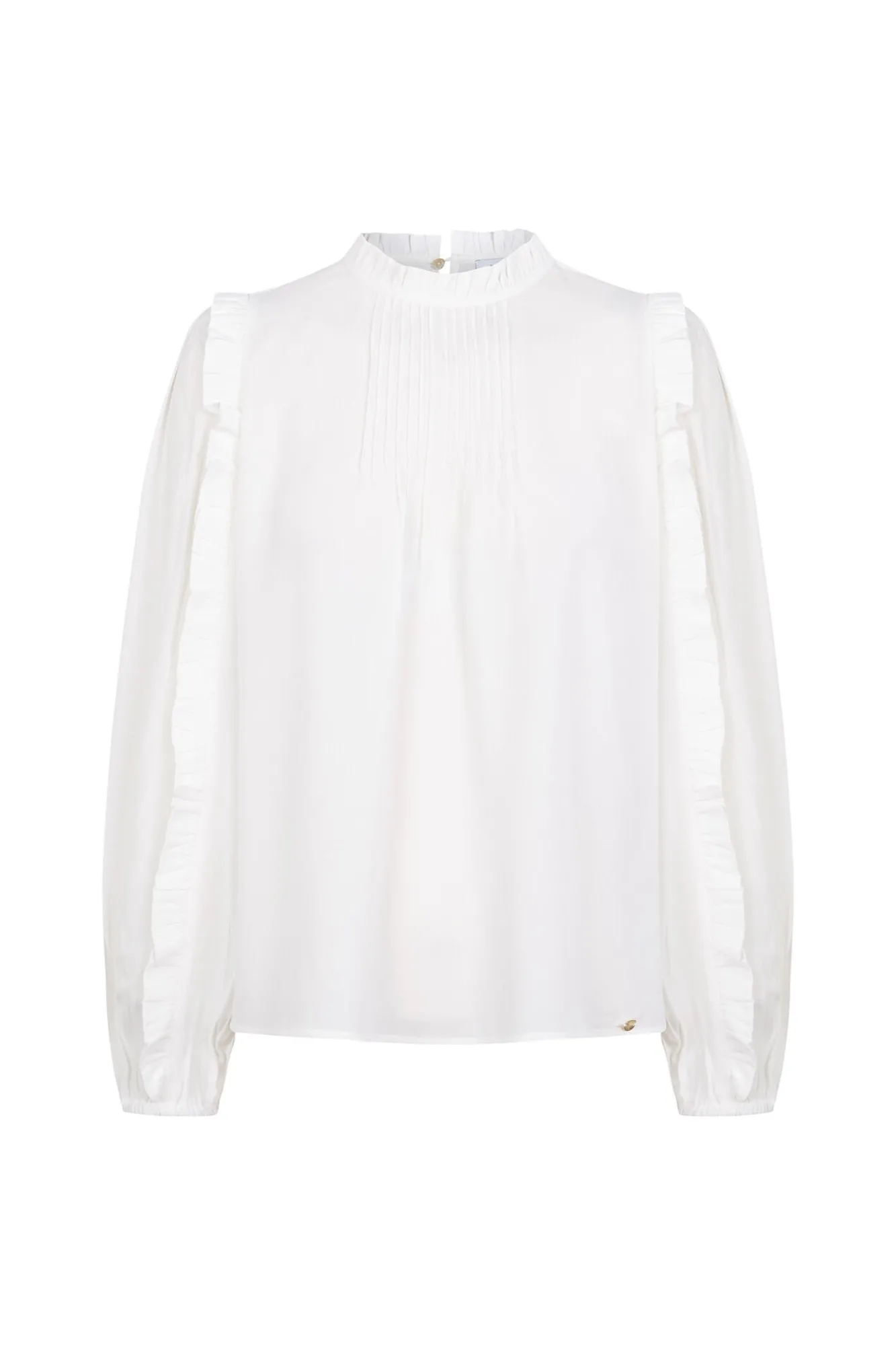 Mujer Pedro del Hierro Blusas>Blusa volantes puntilla