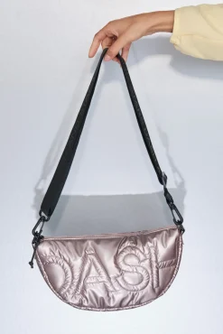 Mujer Dash and Stars Bolsos|Deporte>Bolso bandolera nylon rosa metalizado